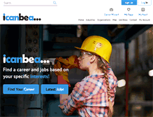 Tablet Screenshot of icanbea.org.uk
